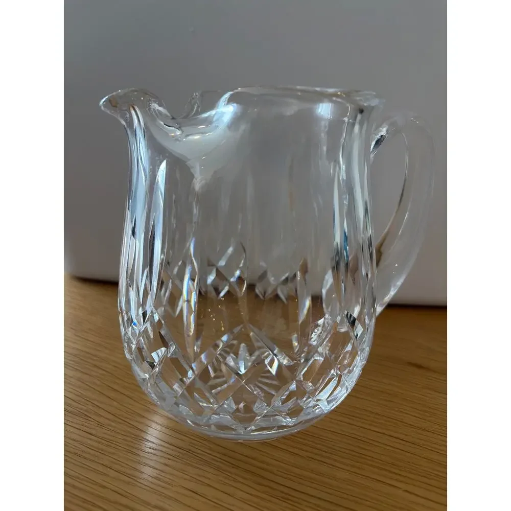 Waterford Crystal Lismore 6 ¼” 40 Ounce Ice Lip Jug Water Pitcher